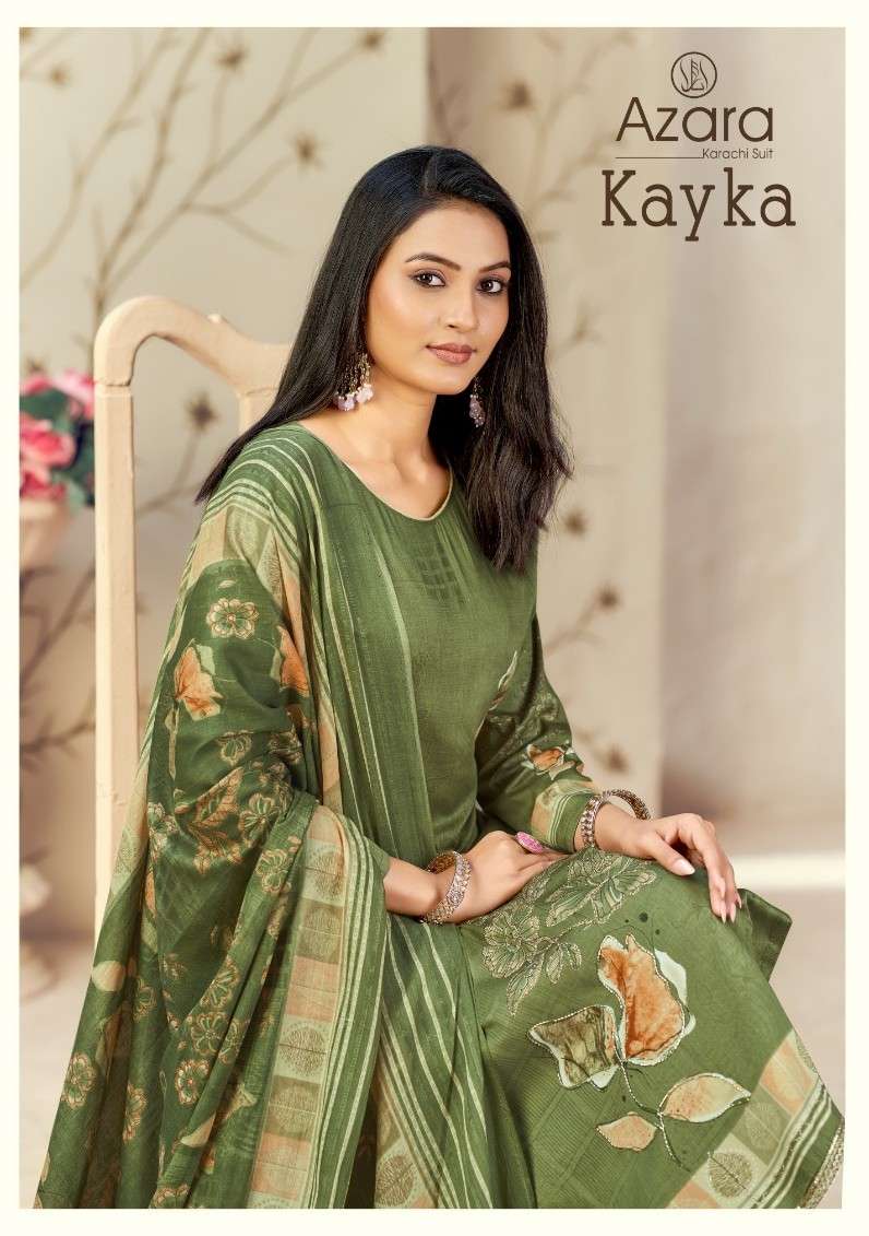 Radhika Kayka 1220 Heavy Jam Cotton Dress Material - Amrah Wholesale
