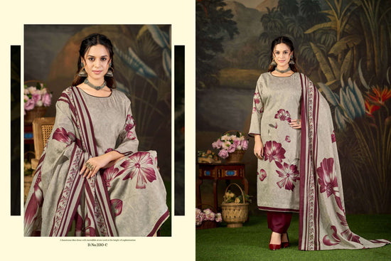Radhika Kayka 230 Zam Cotton Designer Print Dress Material