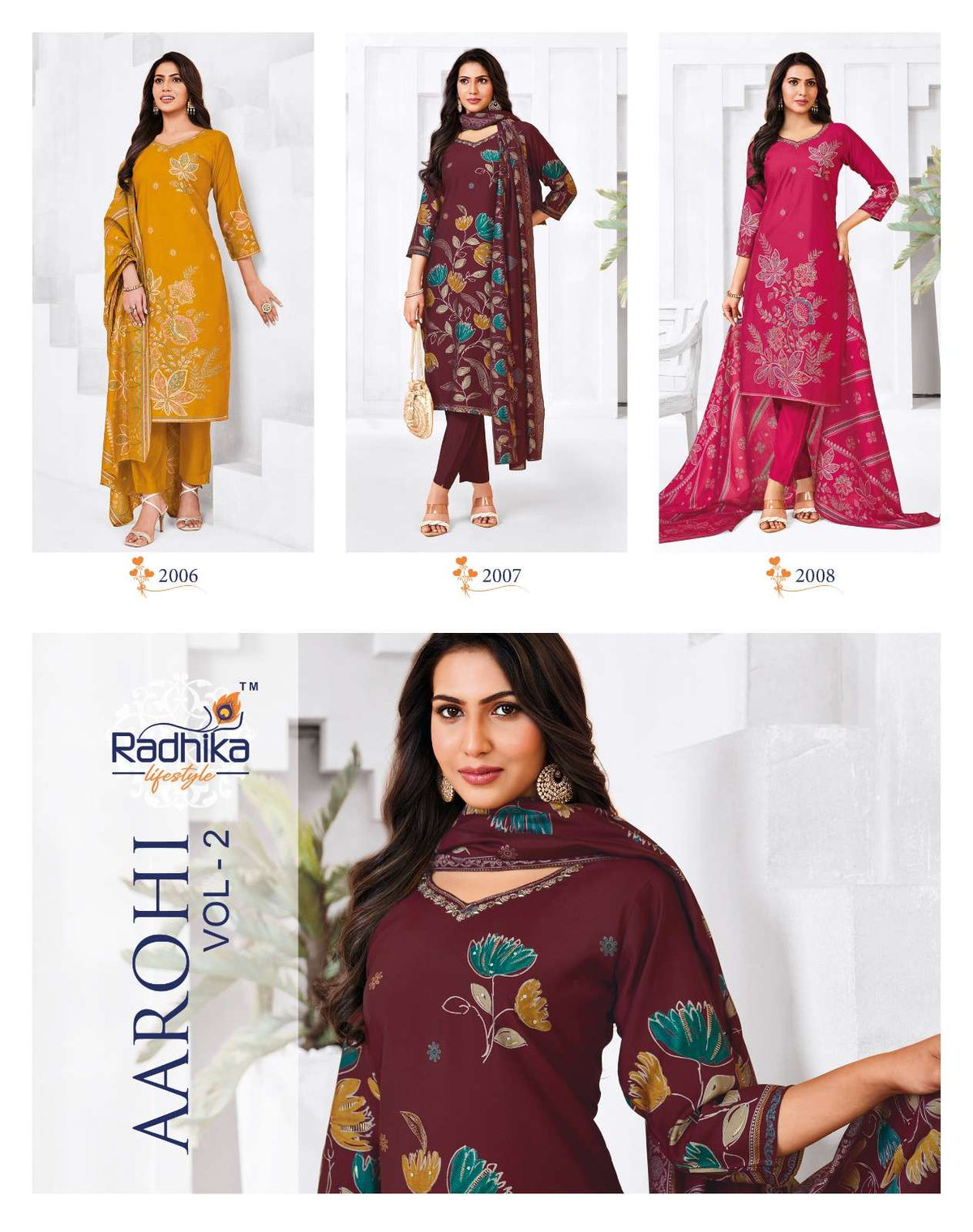Radhika Lifestyle Aarohi Vol - 02 - Amrah Wholesale