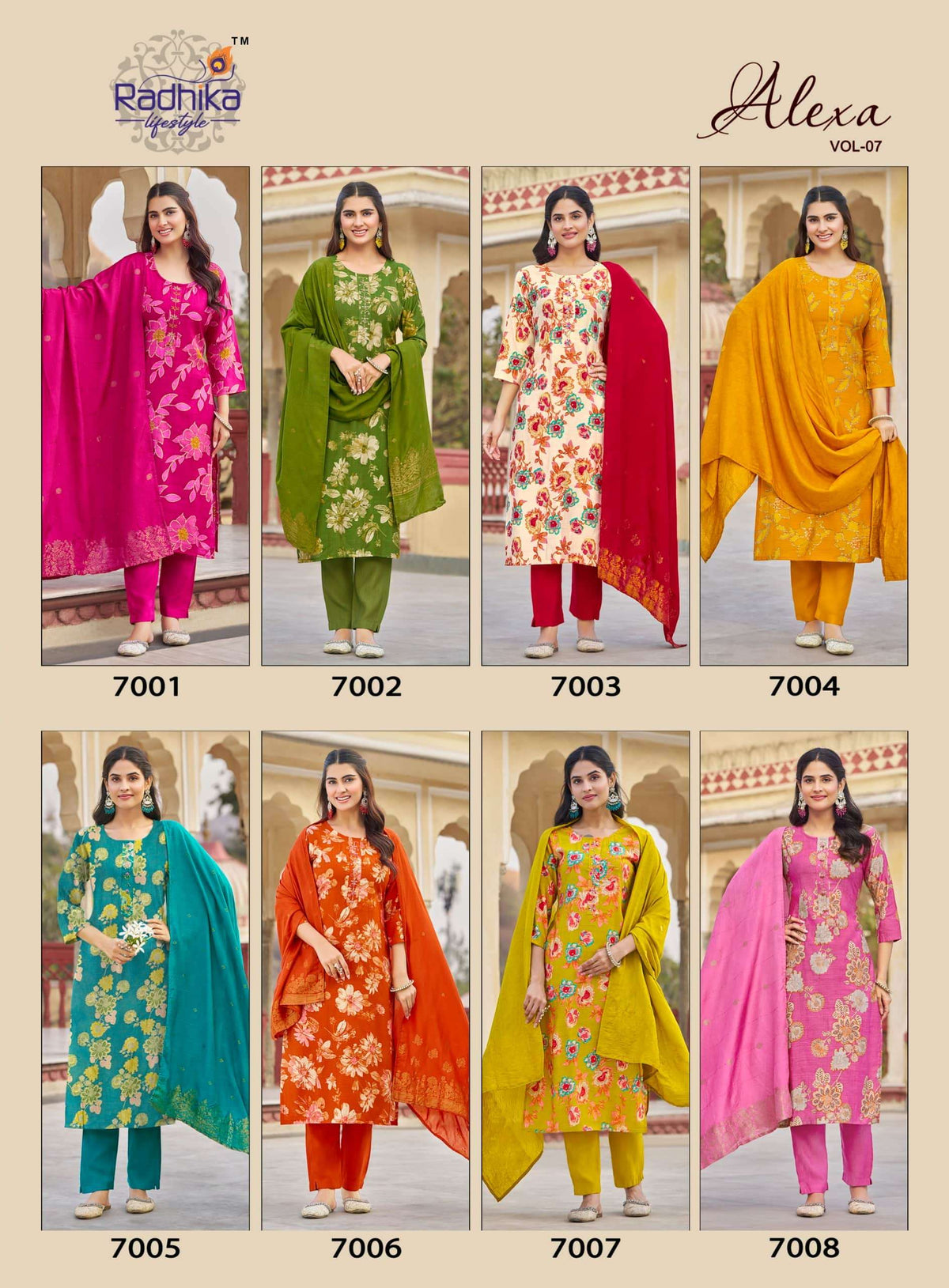 Radhika Lifestyle Alexa Vol - 07 - Amrah Wholesale
