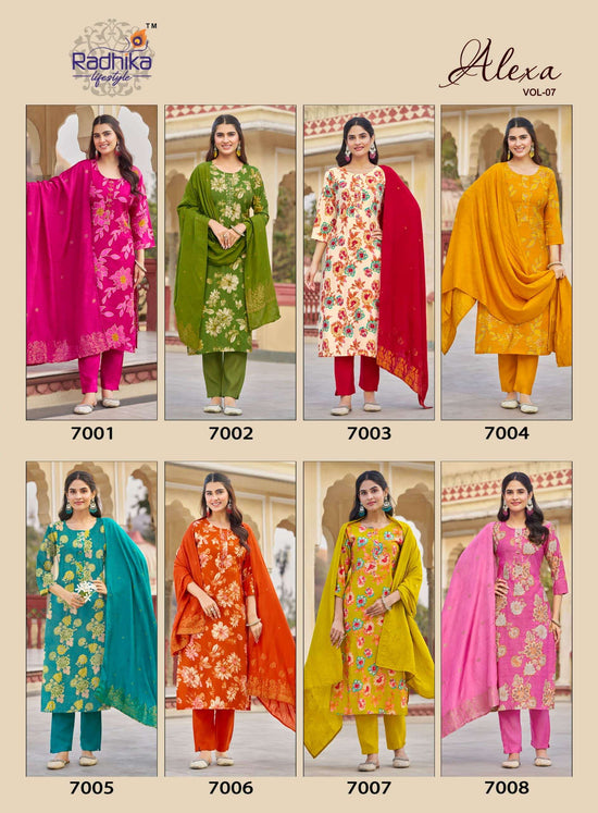 Radhika Lifestyle Alexa Vol - 07 - Amrah Wholesale