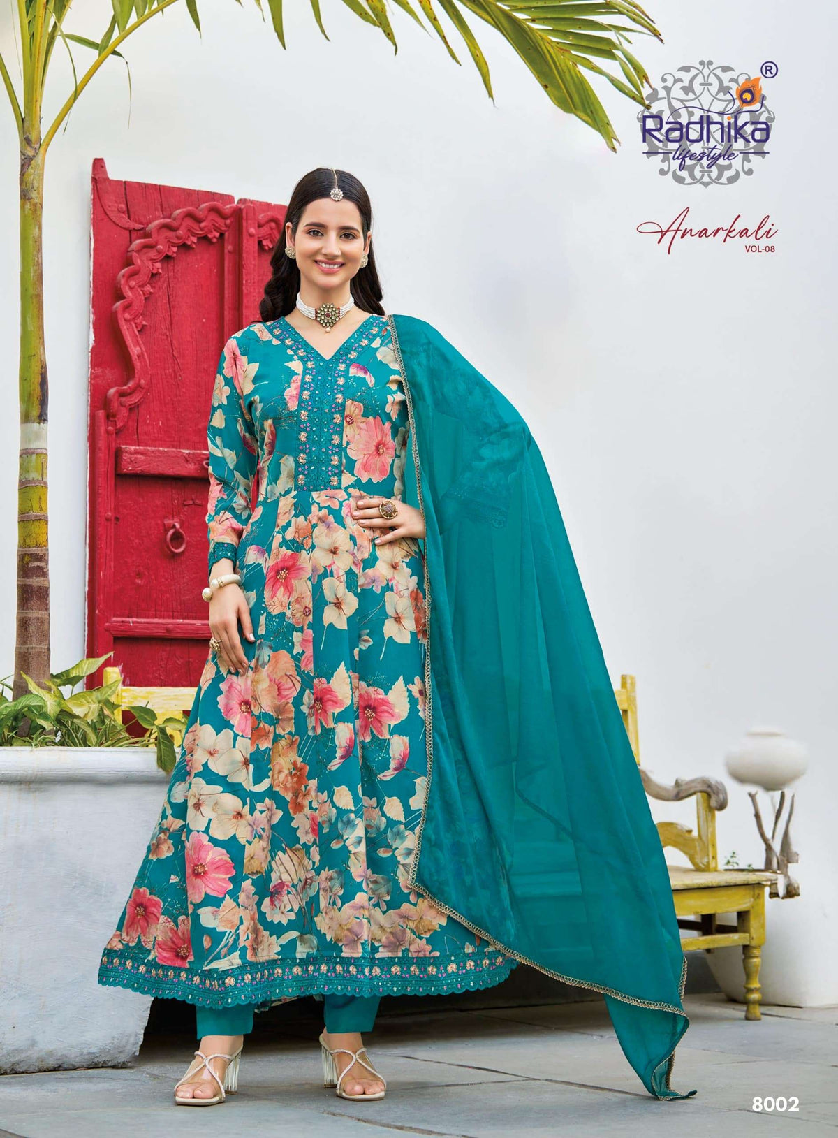 Radhika Lifestyle Anarkali Vol - 08 - Amrah Wholesale