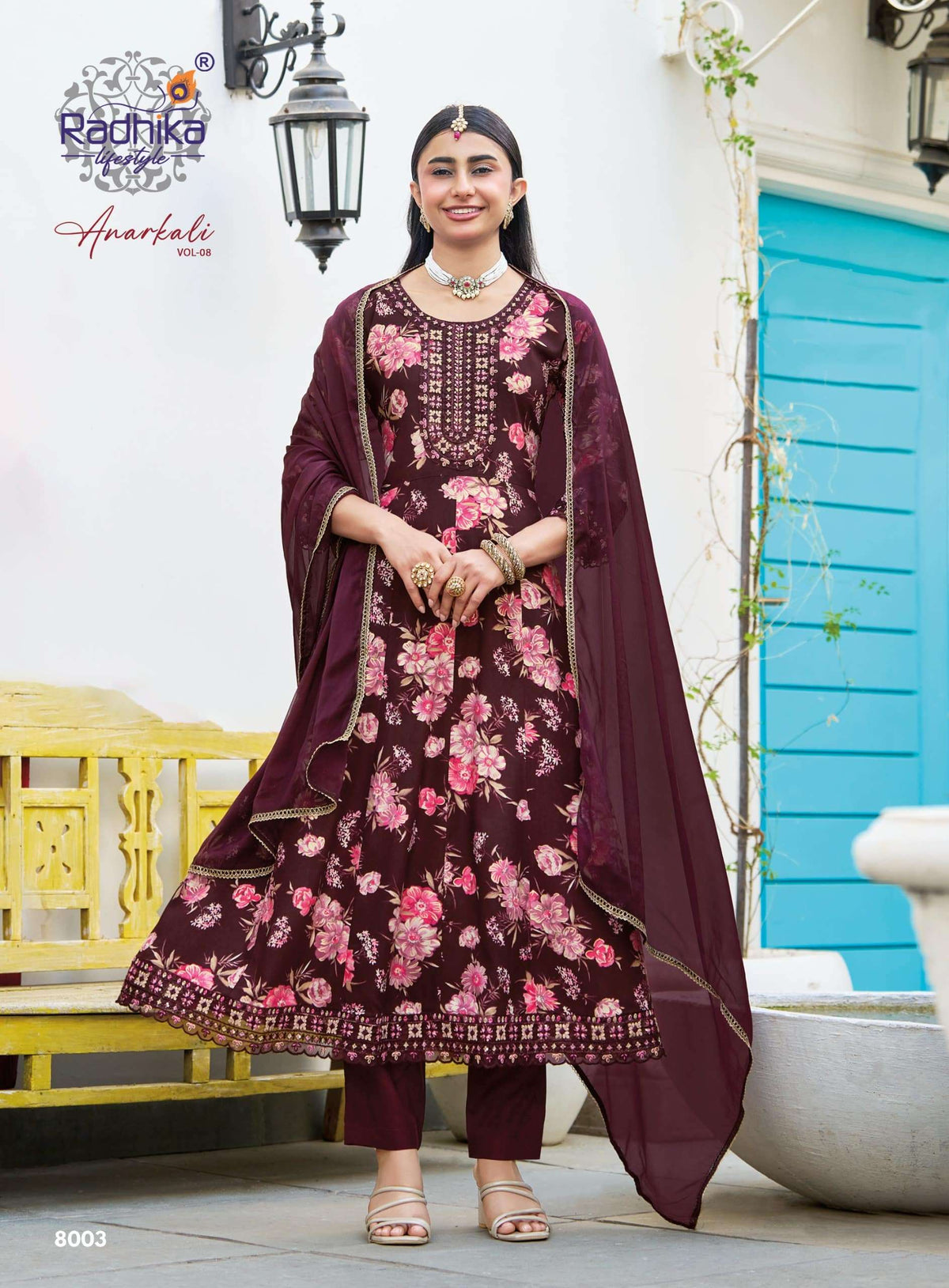 Radhika Lifestyle Anarkali Vol - 08 - Amrah Wholesale