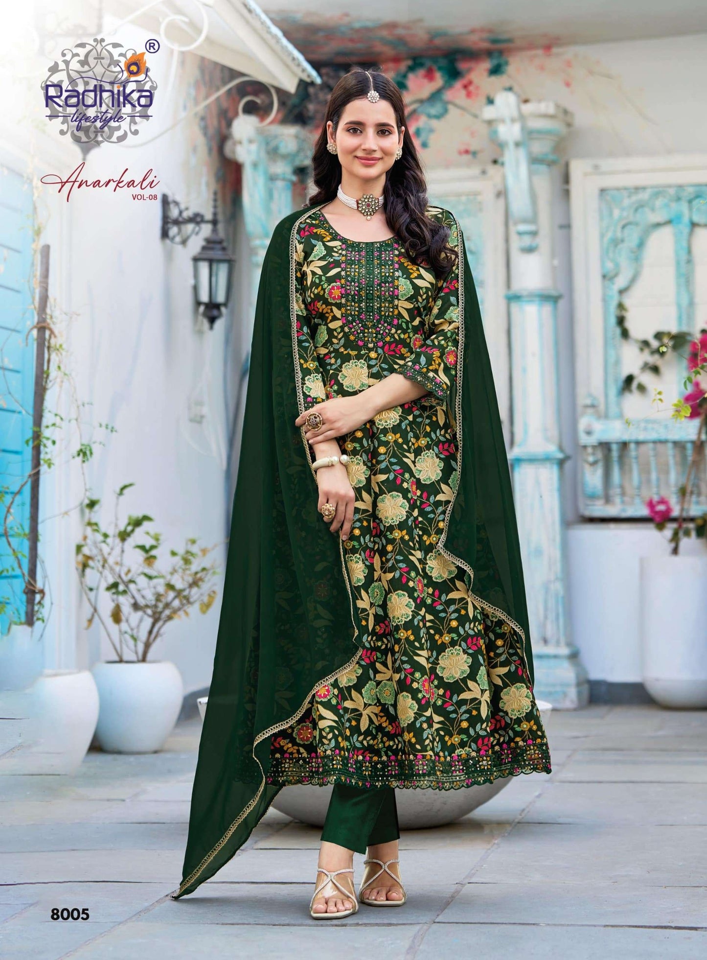 Radhika Lifestyle Anarkali Vol - 08 - Amrah Wholesale