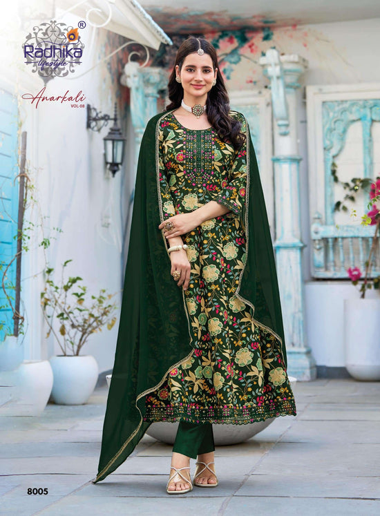 Radhika Lifestyle Anarkali Vol - 08 - Amrah Wholesale