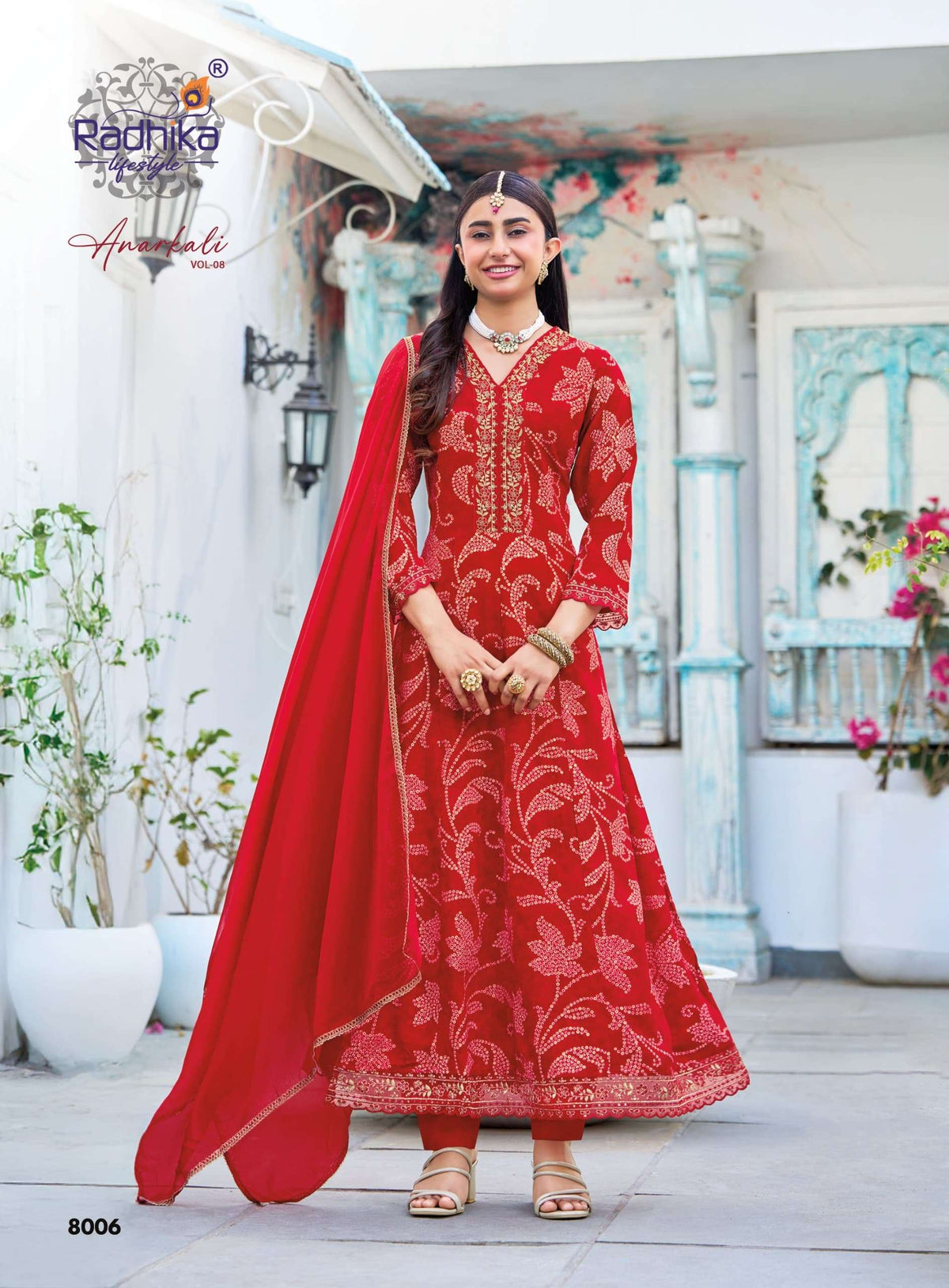 Radhika Lifestyle Anarkali Vol - 08 - Amrah Wholesale