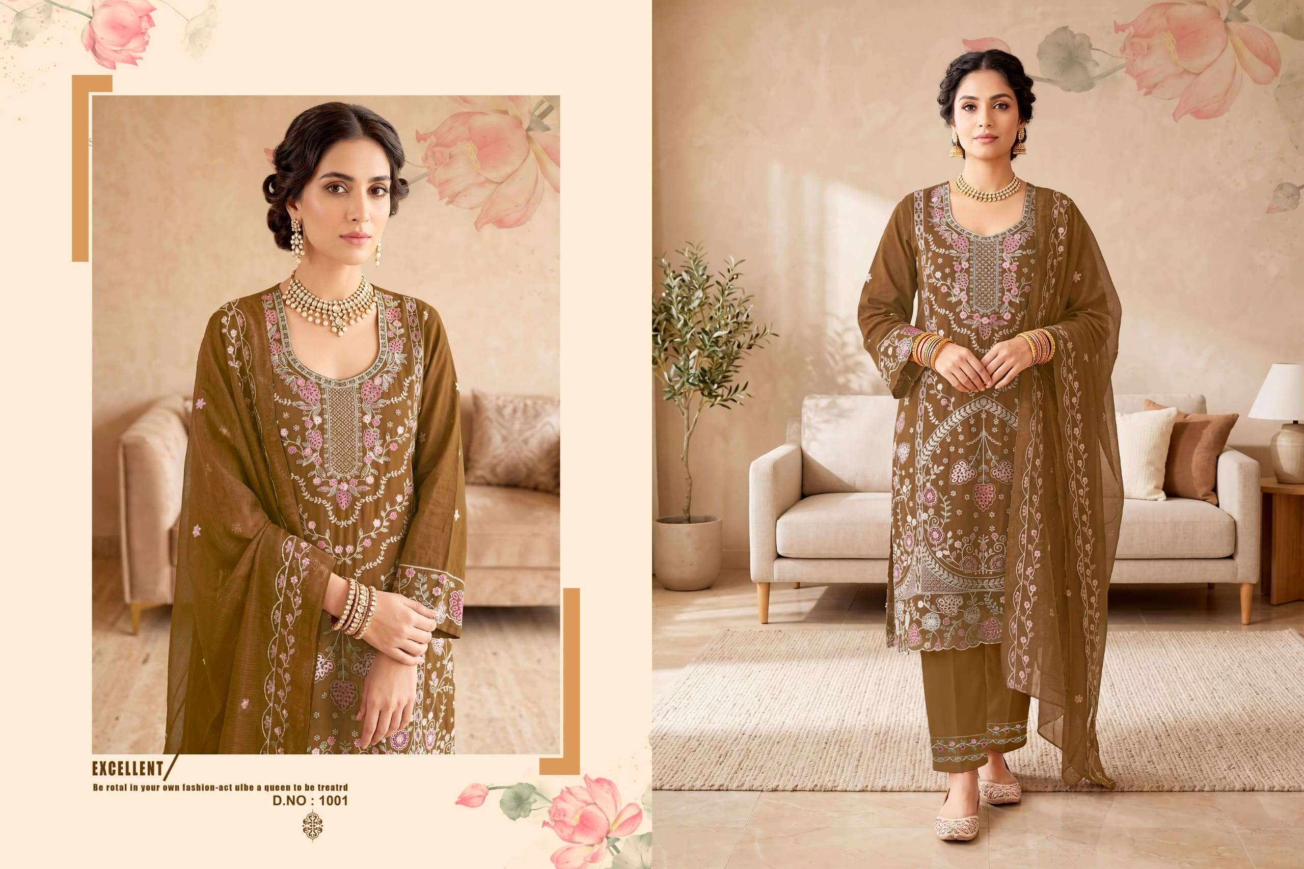 RADHIKA LIFESTYLE AZARA SAFIA Cotton Printed Pakistani Suit
