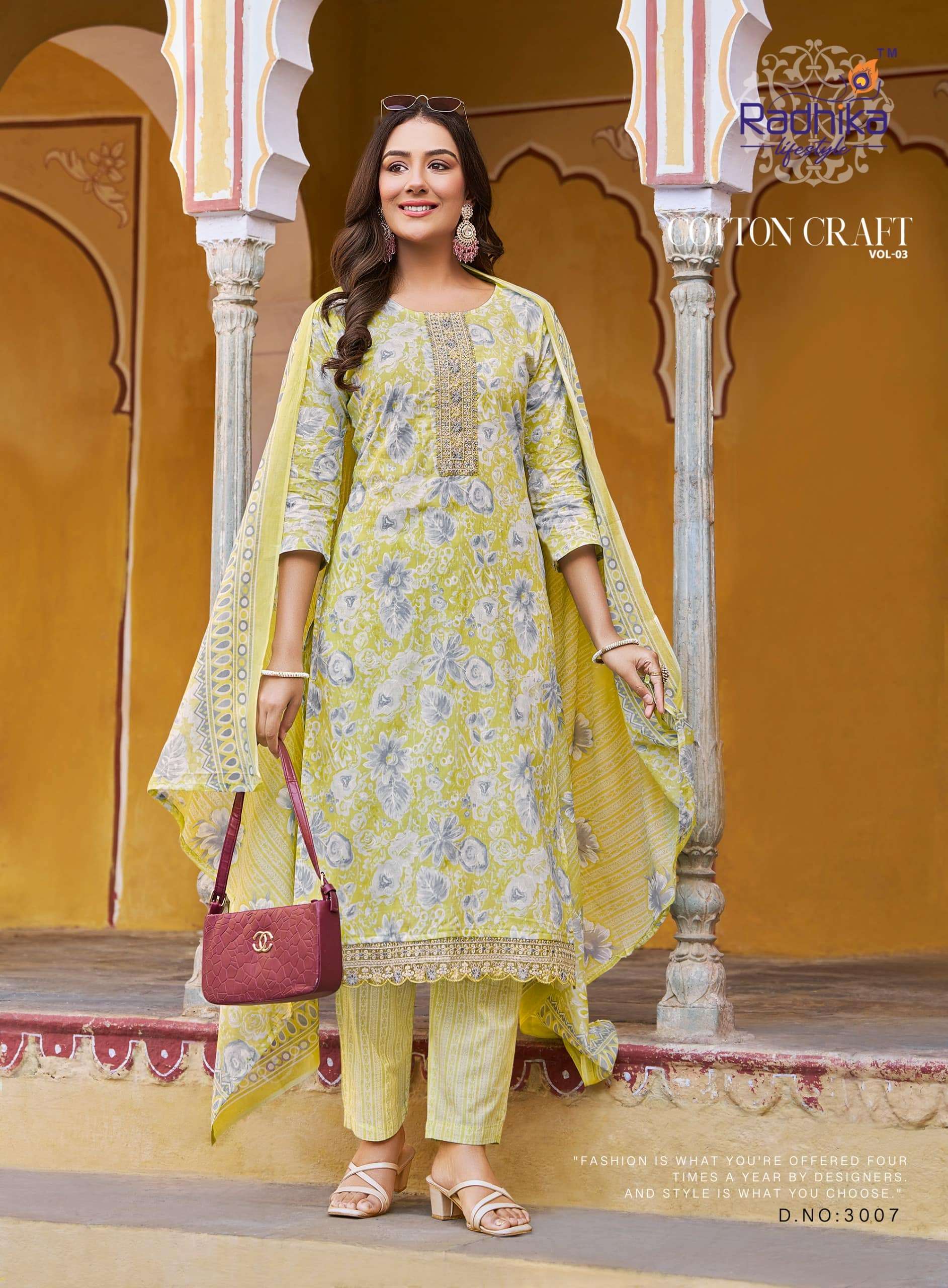 Radhika Lifestyle Cotton Craft Vol-03