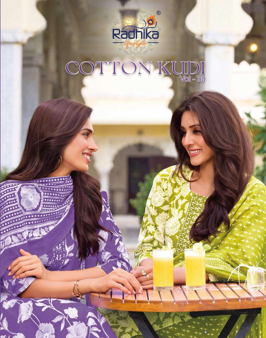 Radhika Lifestyle Cotton Kudi Vol 30 Pure Cotton Salwar Suit Set