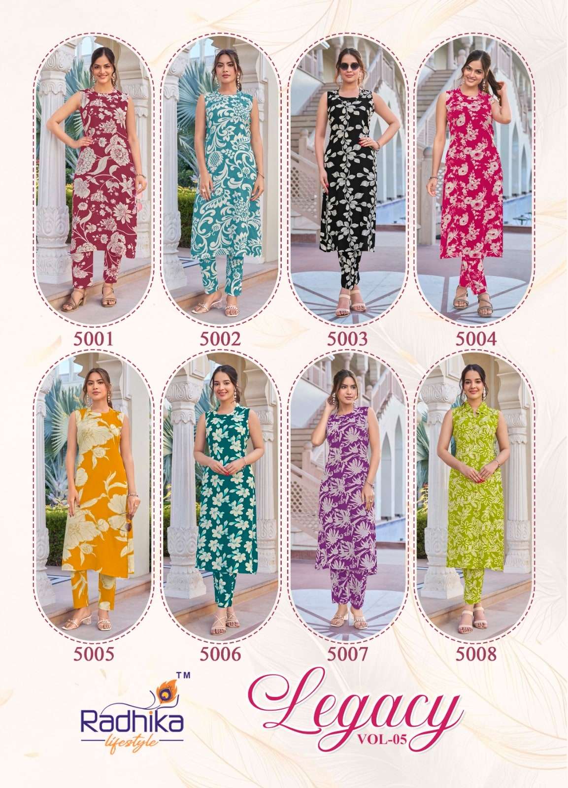 Radhika Lifestyle Legacy Vol - 05 - Amrah Wholesale