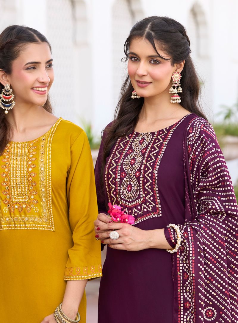 Radhika Lifestyle Radhika Akriti Vol 2 Gaji Silk Suit Set