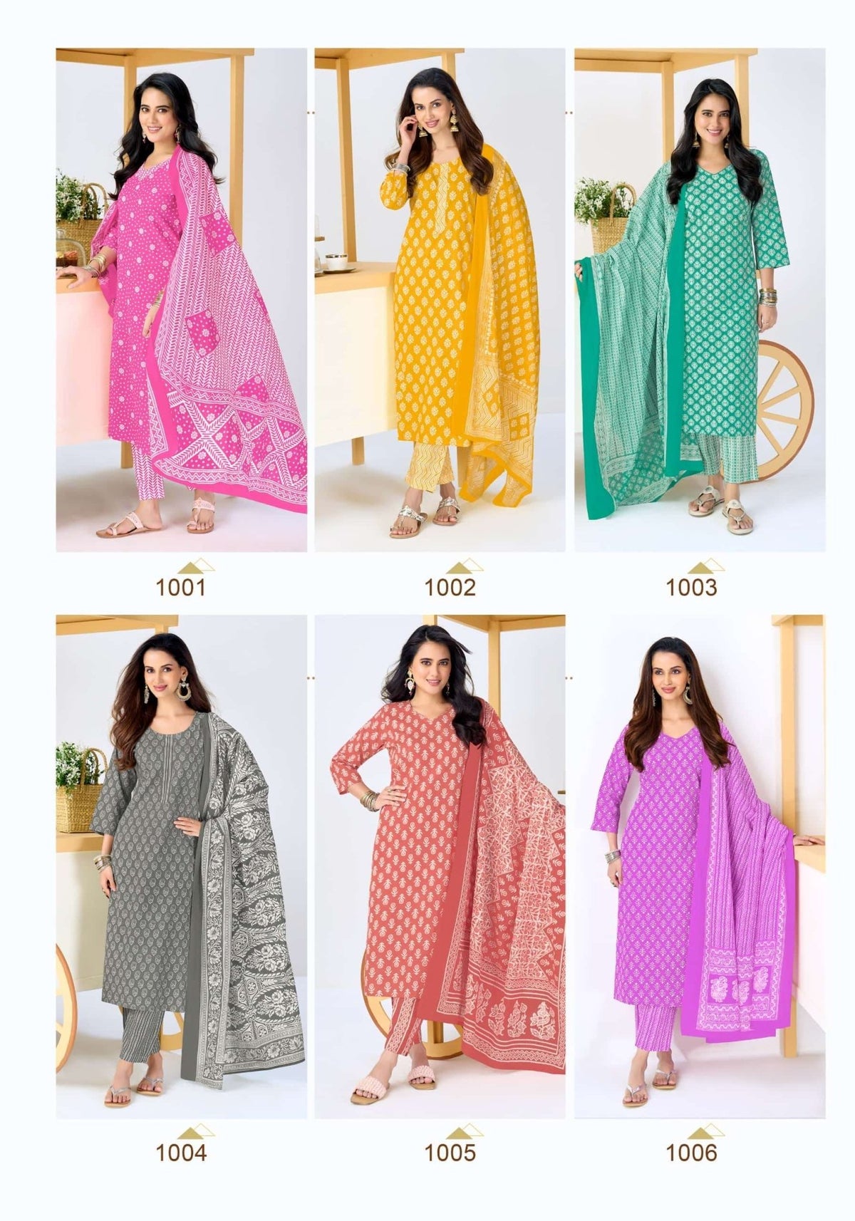 RADHIKA LIFESTYLE SUMMER COOL VOL-1 Cotton Printed Stitched Salwar Suit Set - Amrah Wholesale