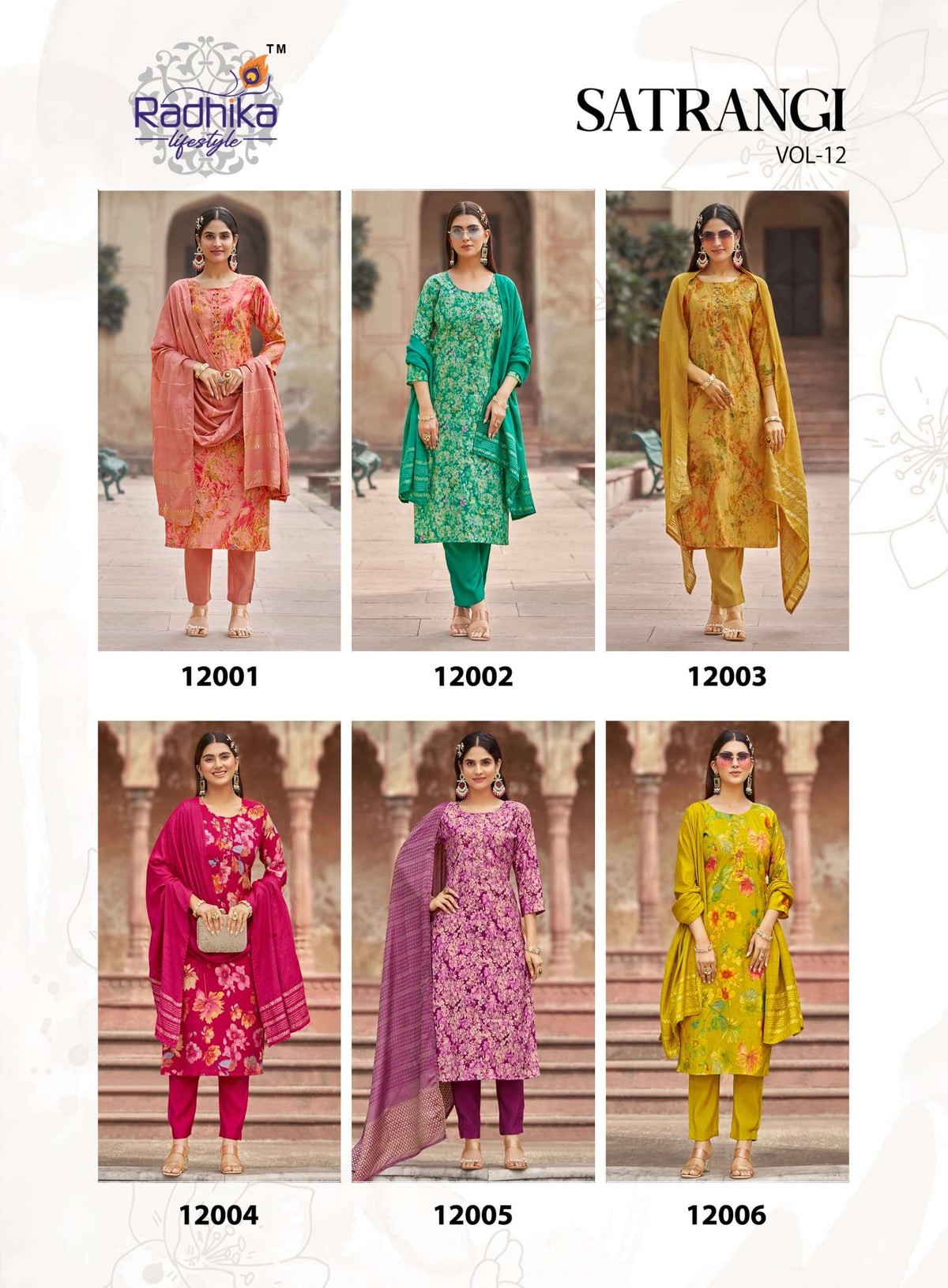 Radhika Lifestyle Satrangi Vol - 12 - Amrah Wholesale