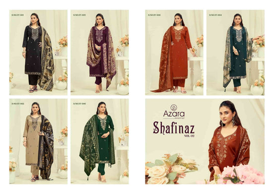 Radhika Shafinaz Vol 2 Pure Heavy Zam Cotton Unstitched Pakistani Suit - Amrah Wholesale