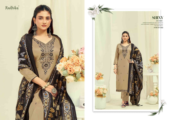 Radhika Shafinaz Vol 2 Pure Heavy Zam Cotton Unstitched Pakistani Suit