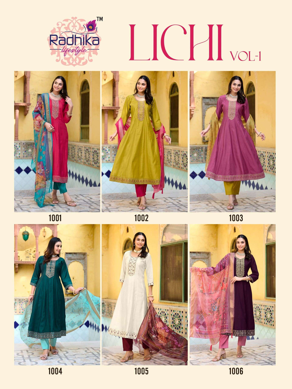 Radhika Lifestyle Lichi Vol-01