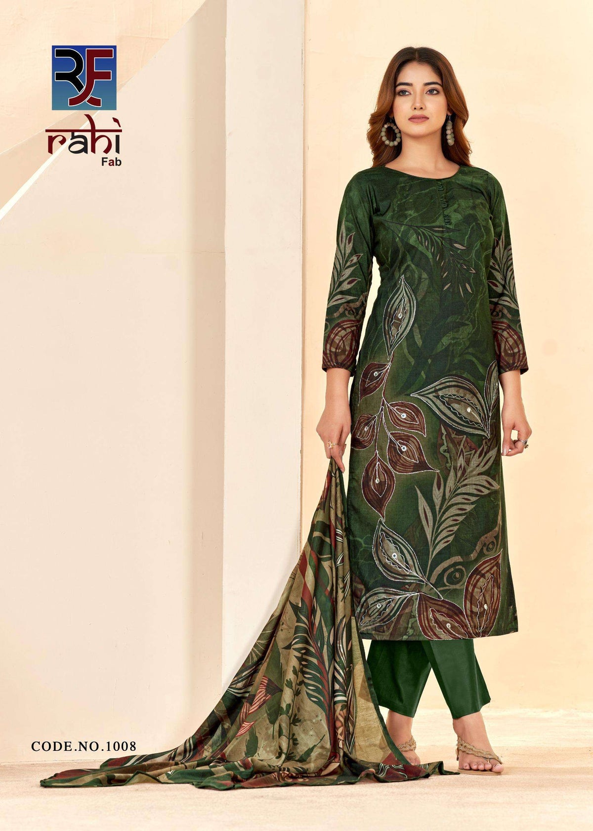 Rahi Rafa Rahi Fab Rising Silver - Amrah Wholesale
