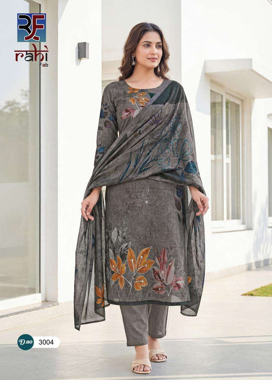 Rahi Fab Rising Silver Vol 3 Readymade Cotton 3 Piece Salwar Suit Set