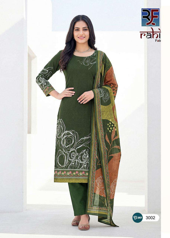 Rahi Fab Rising Silver Vol 3 Readymade Cotton 3 Piece Salwar Suit Set
