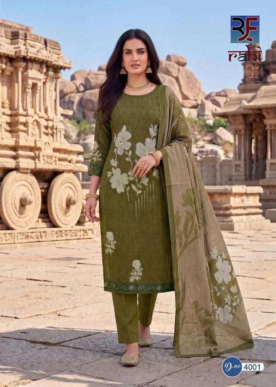 Rahi Fab Rising Silver Vol 4 Fancy Cotton Dress Material