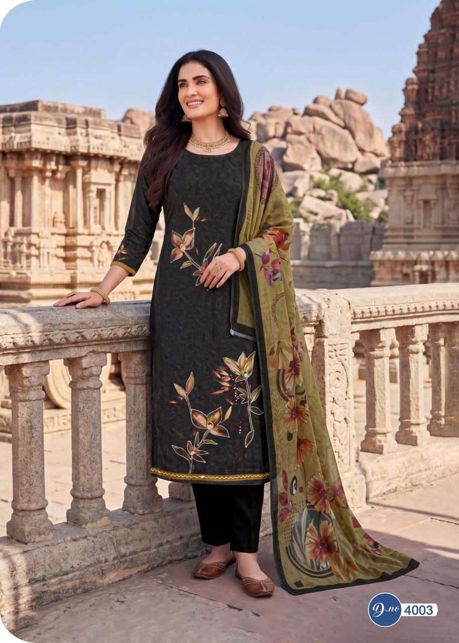 Rahi Fab Rising Silver Vol 4 Fancy Cotton Dress Material