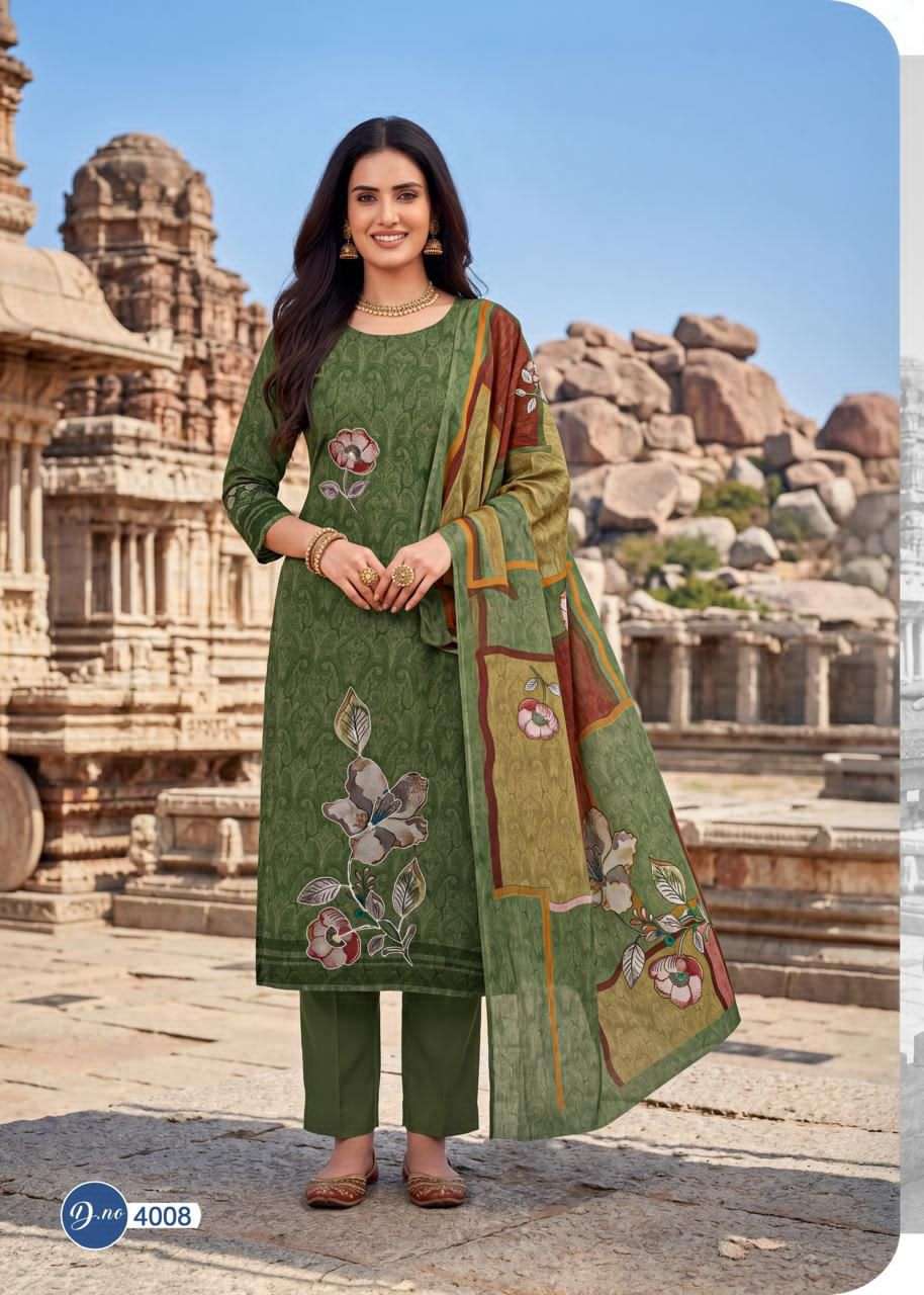 Rahi Fab Rising Silver Vol 4 Fancy Cotton Dress Material
