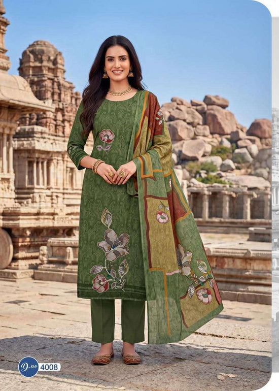 Rahi Fab Rising Silver Vol 4 Fancy Cotton Dress Material