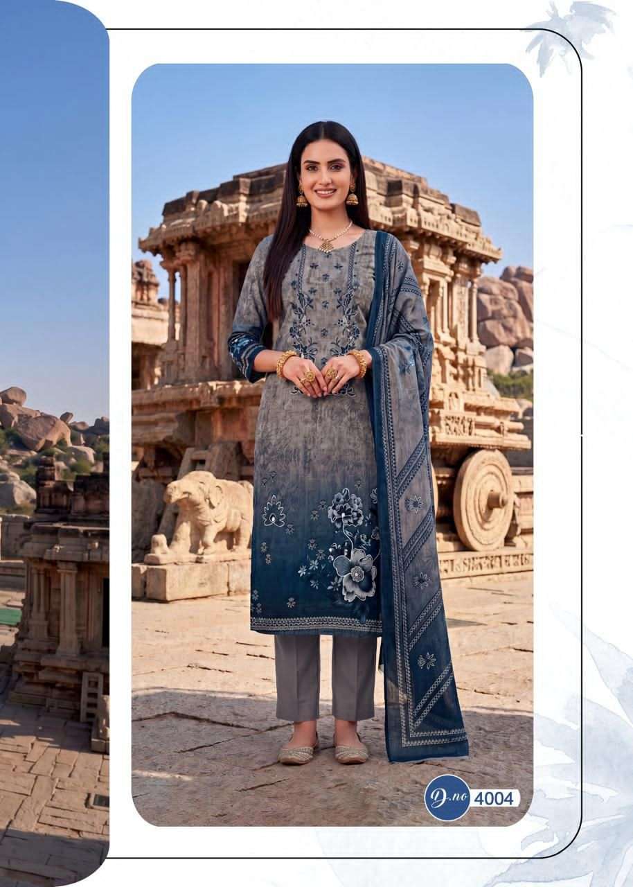 Rahi Fab Rising Silver Vol 4 Fancy Cotton Dress Material