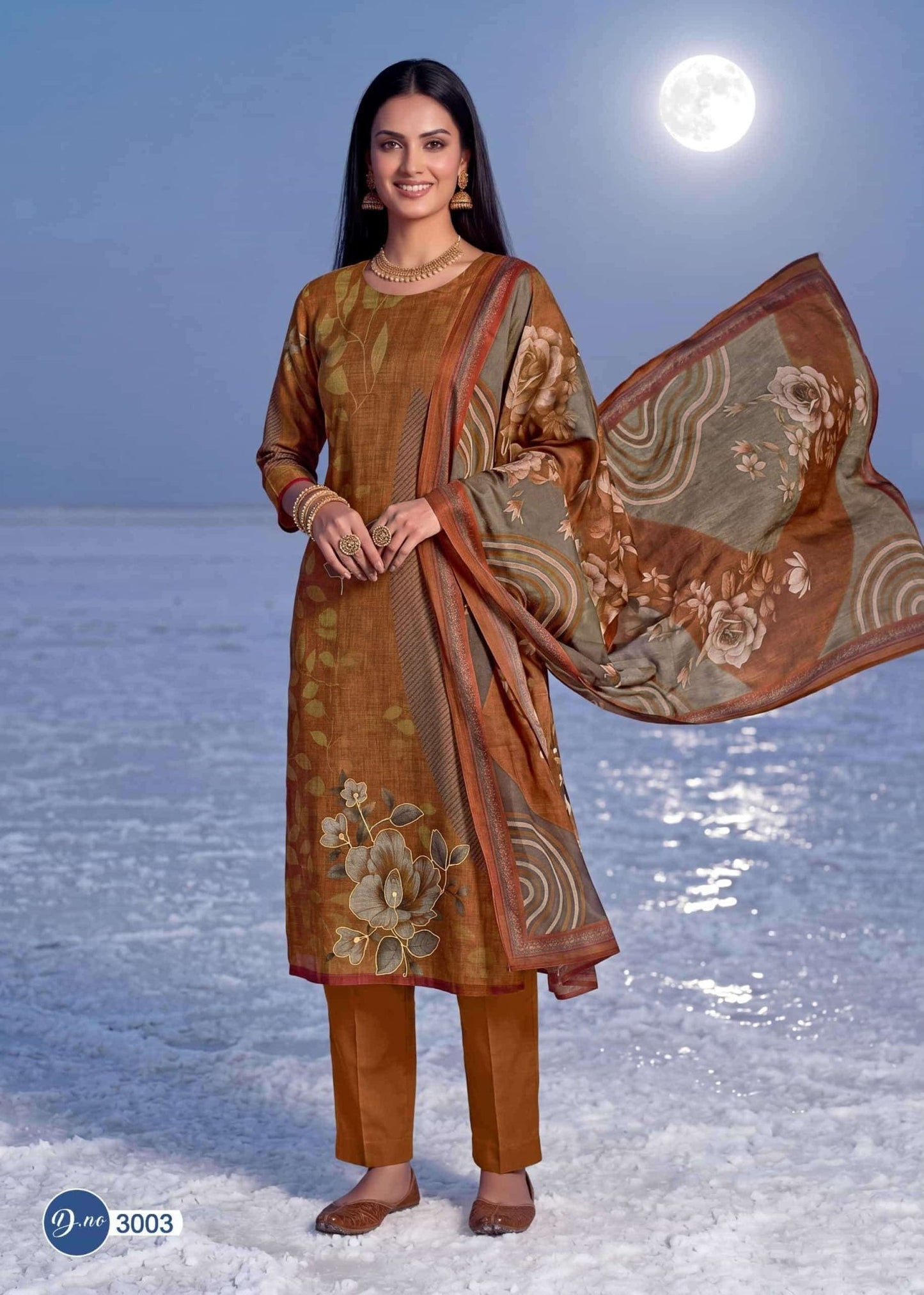 Rahi Fashion Rising Gold Vol 3 Pure Cotton Dress Material - Amrah Wholesale