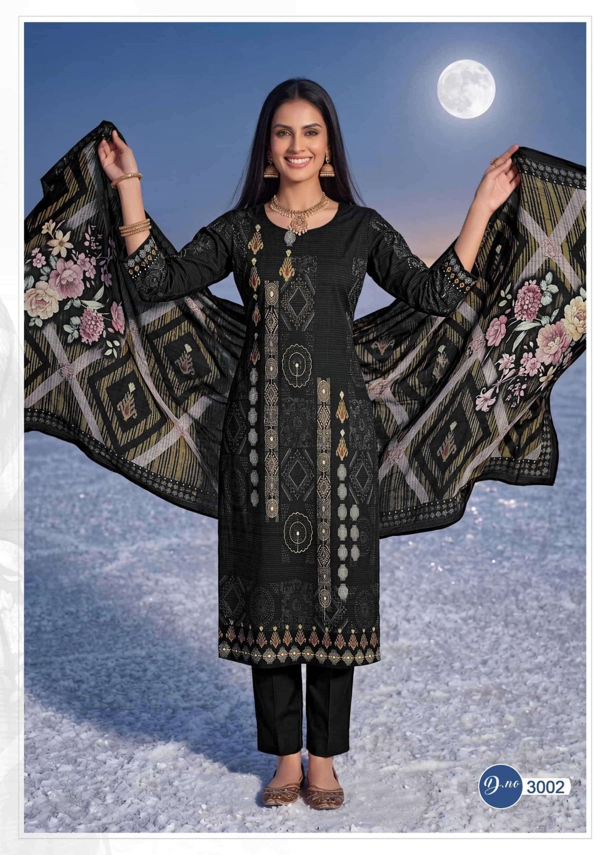 Rahi Fashion Rising Gold Vol 3 Pure Cotton Dress Material - Amrah Wholesale
