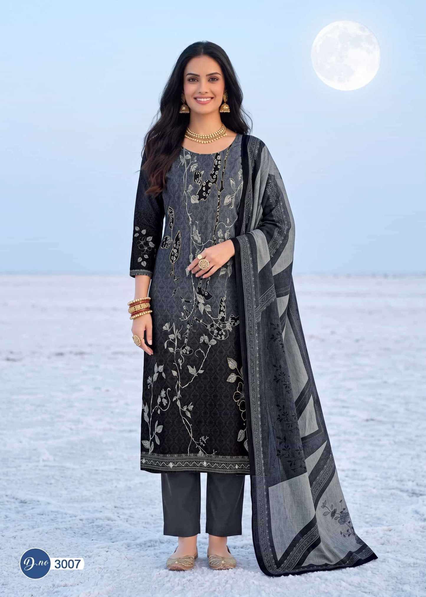 Rahi Fashion Rising Gold Vol 3 Pure Cotton Dress Material