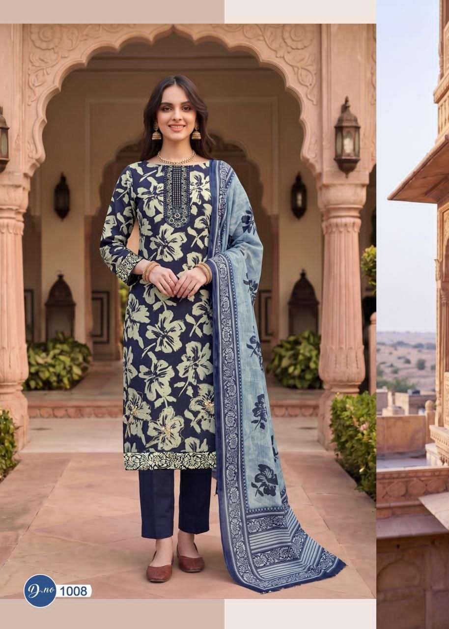 Rahi Fashion Ruby Rose Vol 1 Cotton Dress Material - Amrah Wholesale