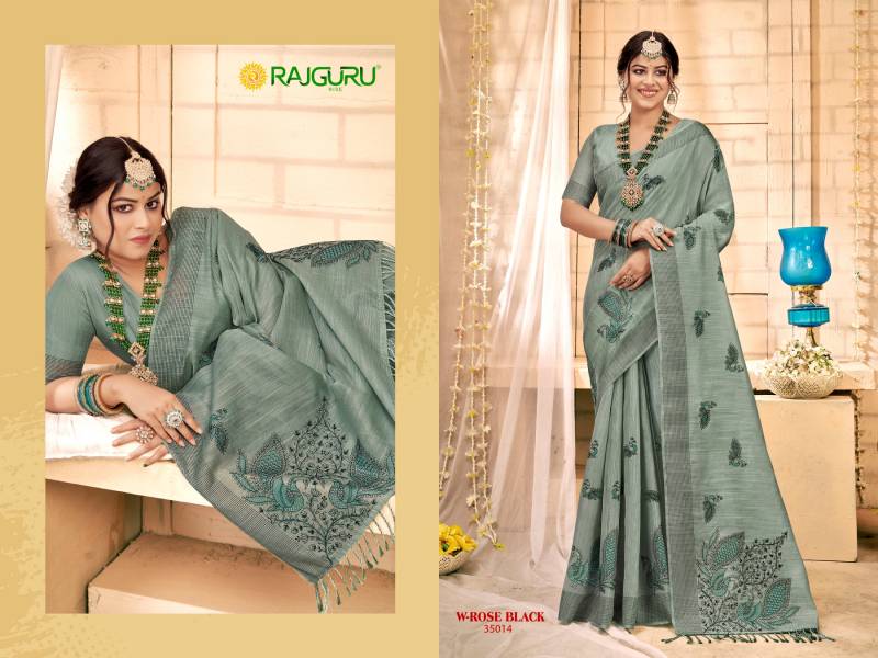 Rajguru W Rose Black