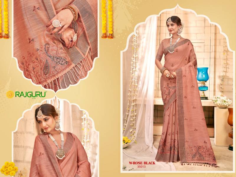 Rajguru W Rose Black