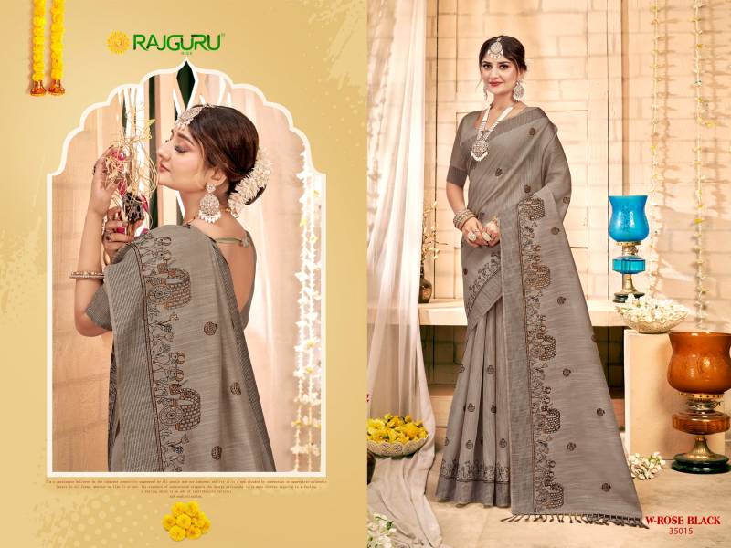 Rajguru W Rose Black