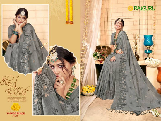 Rajguru W Rose Black