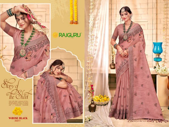 Rajguru W Rose Black