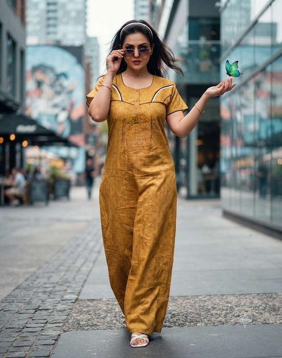 Rajnandini Feeling Nx Rayon Ghera Nighty Gown Wholesale - Amrah Wholesale