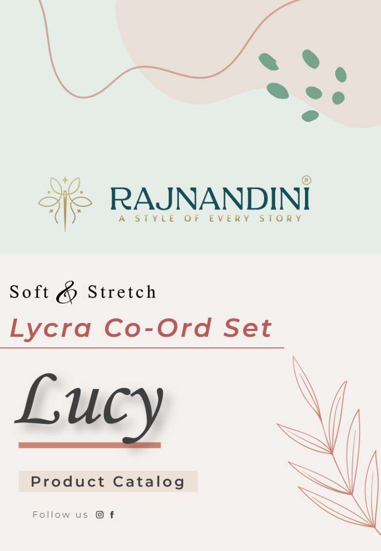 Rajnandini Lucy Lycra Casual Co-Ord Set - Amrah Wholesale