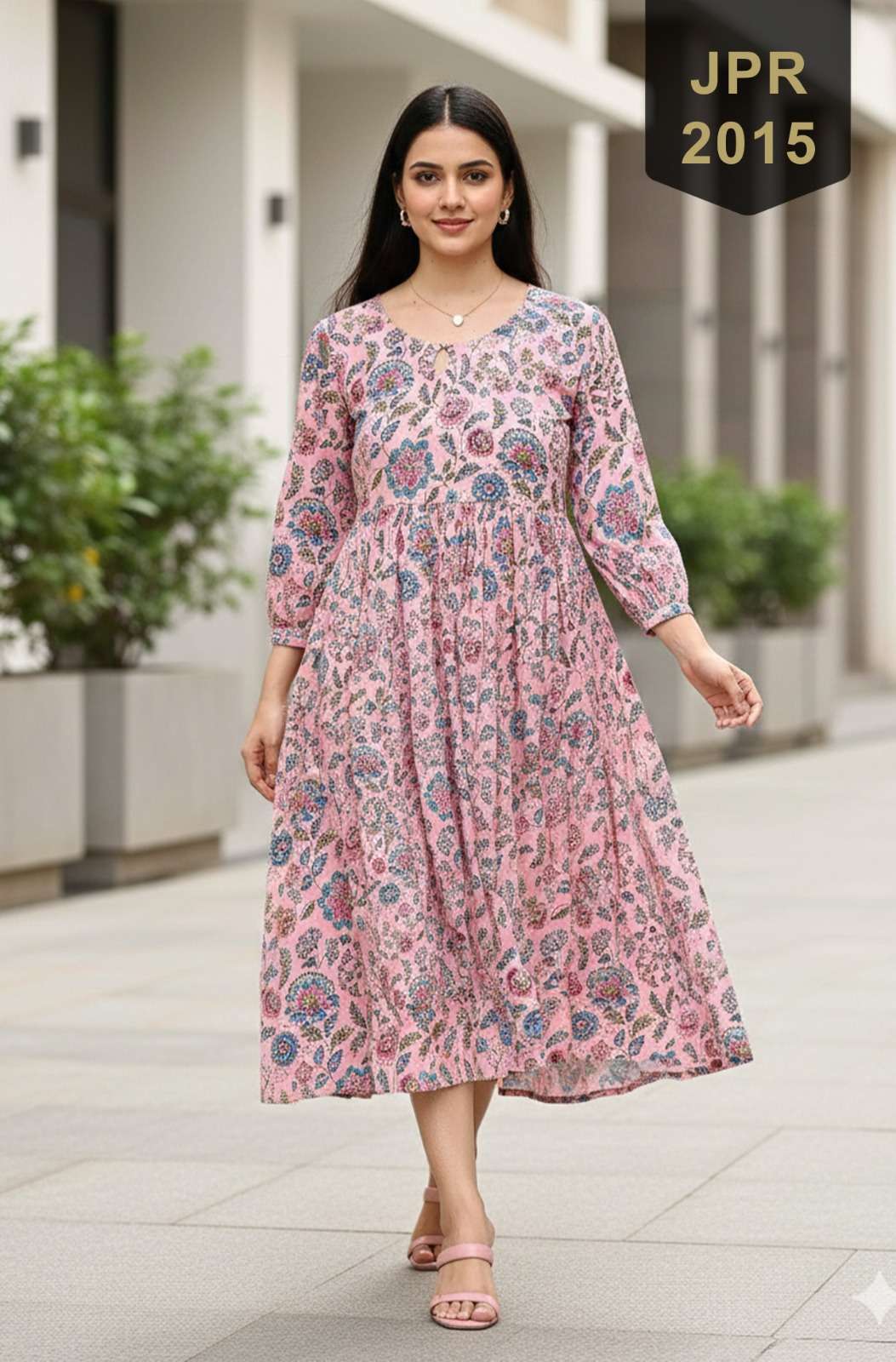Rajnandini Monsoon Vol 4 Jaipuri Cotton Printed Gown