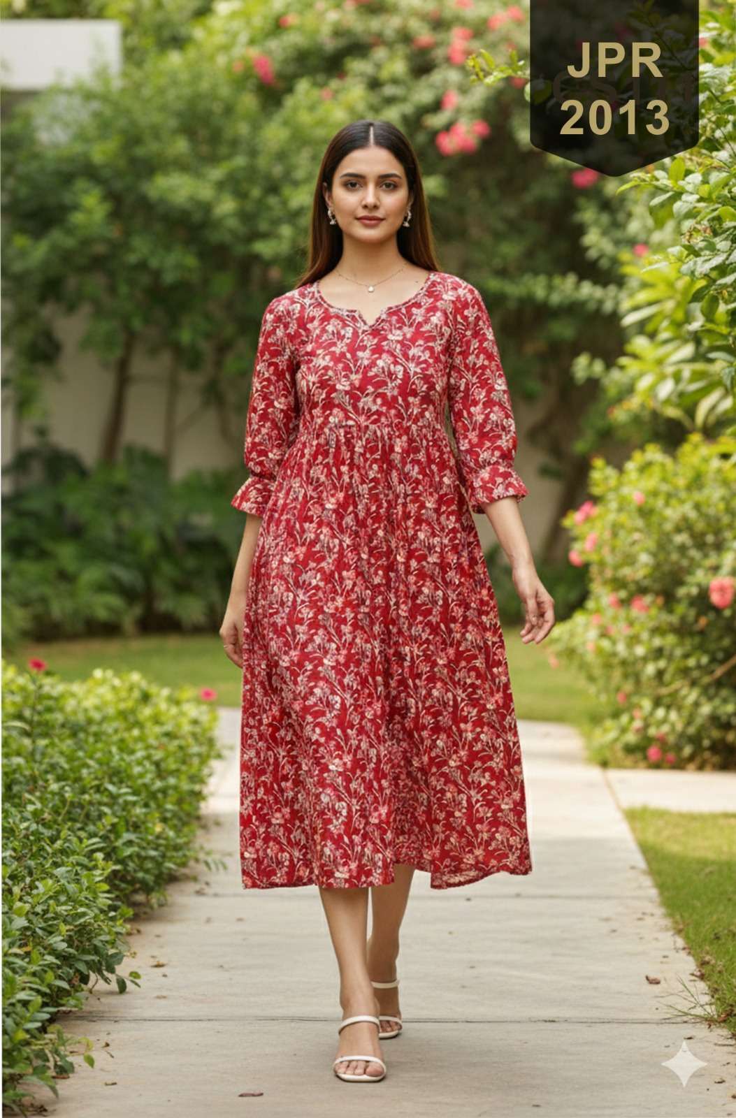 Rajnandini Monsoon Vol 4 Jaipuri Cotton Printed Gown