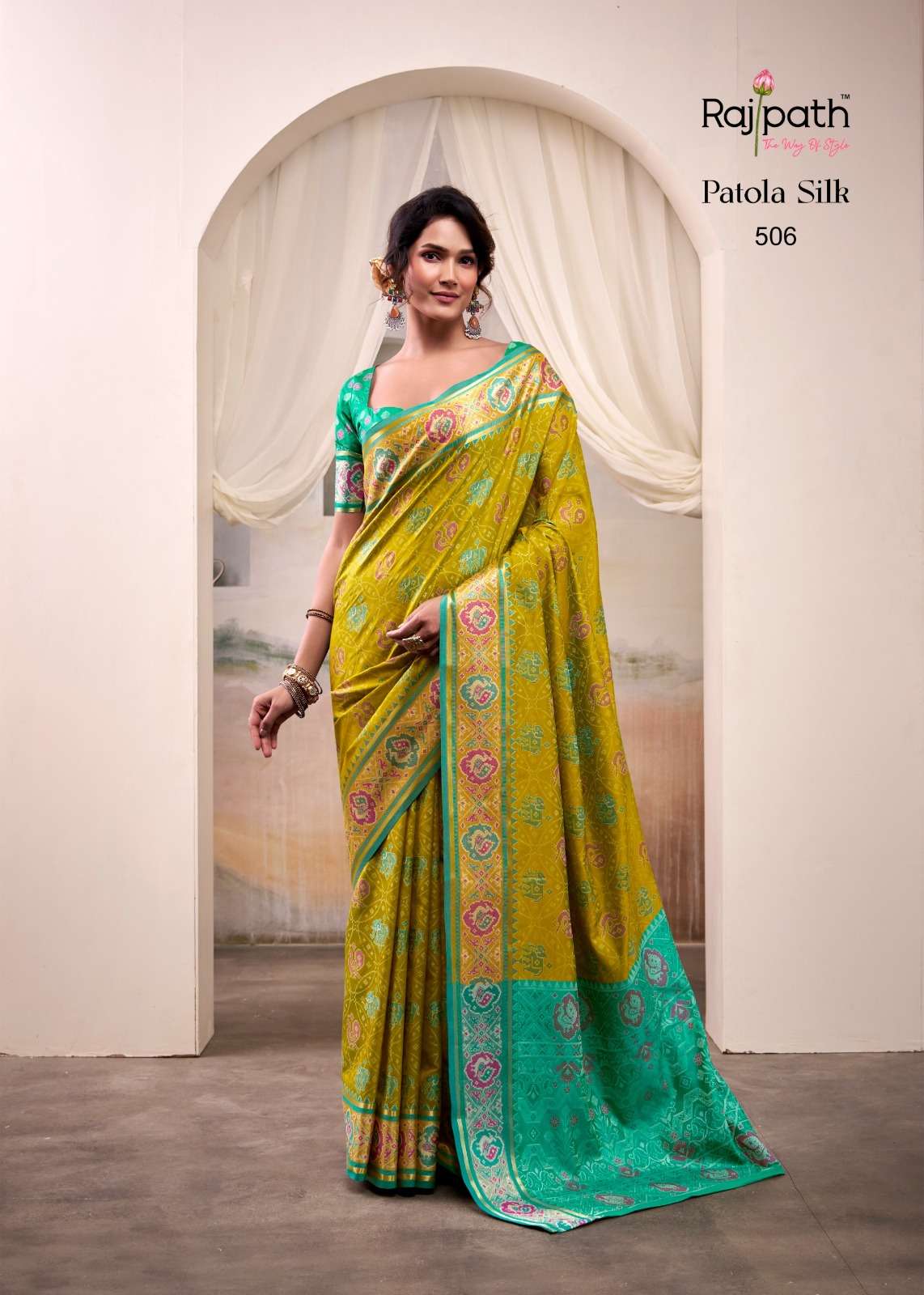 Rajpath Airaavat Silk 504 To 509 Series Pure Patola Silk Sarees