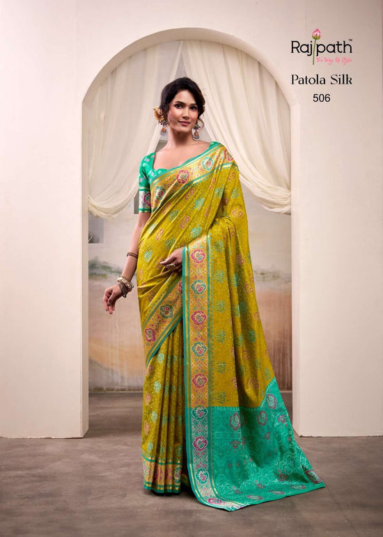 Rajpath Airaavat Silk 504 To 509 Series Pure Patola Silk Sarees