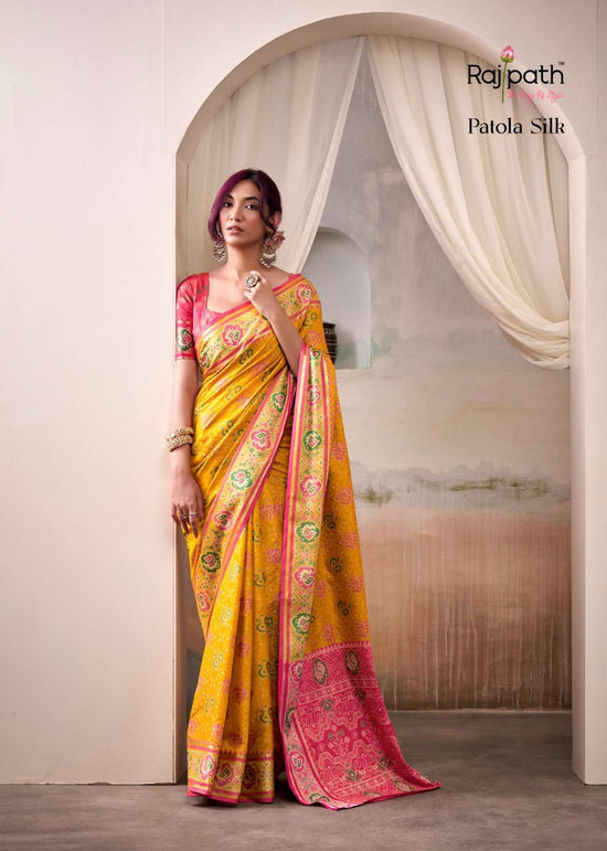 Rajpath Airaavat Silk 504 To 509 Series Pure Patola Silk Sarees
