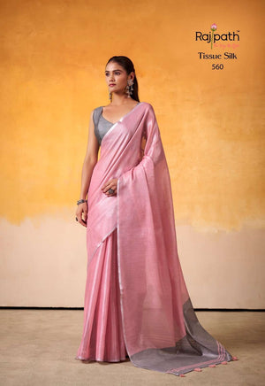 Rajpath Anvika Light Edition Pure Tissue Silk Saree