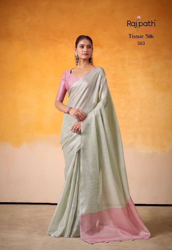 Rajpath Anvika Light Edition Pure Tissue Silk Saree