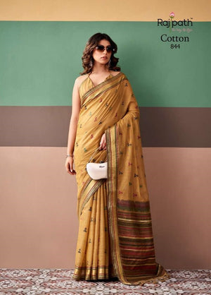 RAJPATH COCO COTTON Cotton Printed Saree - Amrah Wholesale
