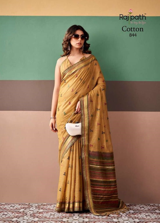RAJPATH COCO COTTON Cotton Printed Saree - Amrah Wholesale
