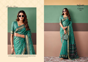 RAJPATH COCO COTTON Cotton Printed Saree - Amrah Wholesale