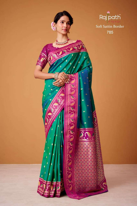 Rajpath Flamingo Silk
